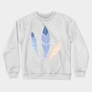 Pastel feathers Crewneck Sweatshirt